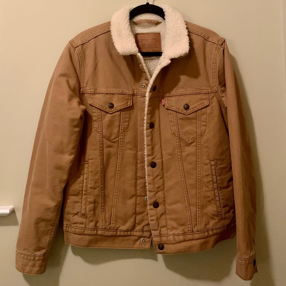Levi’s Sherpa Corduroy Trucker Jacket